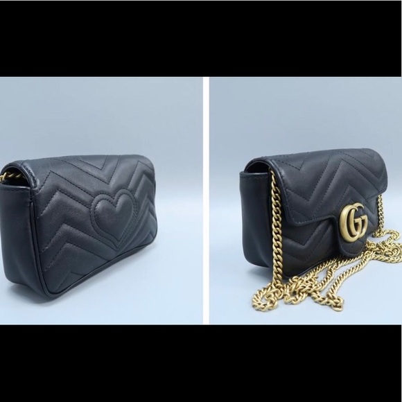 Gucci Super Mini Marmont ❌ Sold to FASHIONPHILE ❌ - Picture 3 of 8